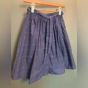 ModCloth a-line blue skirt size 4 - VGUC